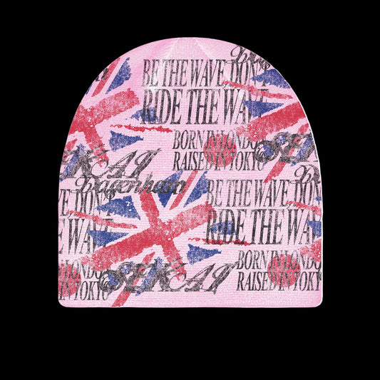 UK/JAPAN BEANIE (PINK)